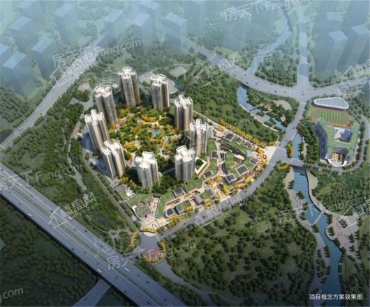 万科彩云湖效果图