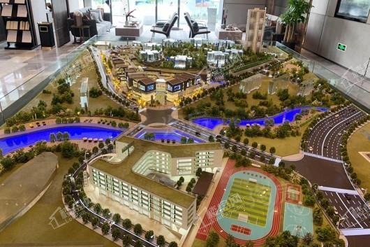 万科彩云湖实景图