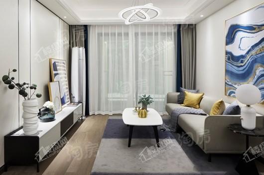 万科彩云湖实景图