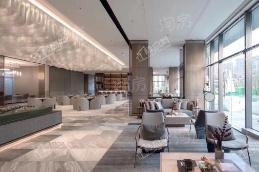 万科彩云湖实景图