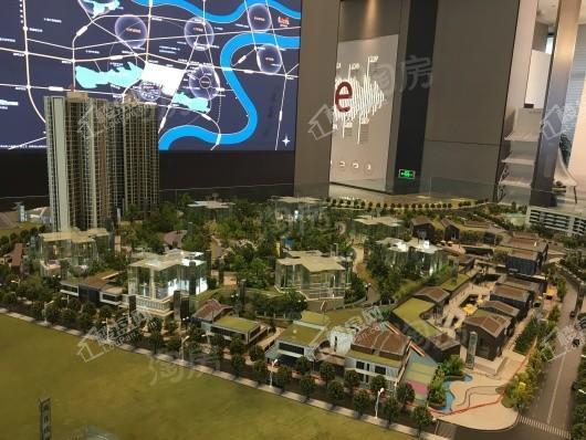 万科彩云湖实景图