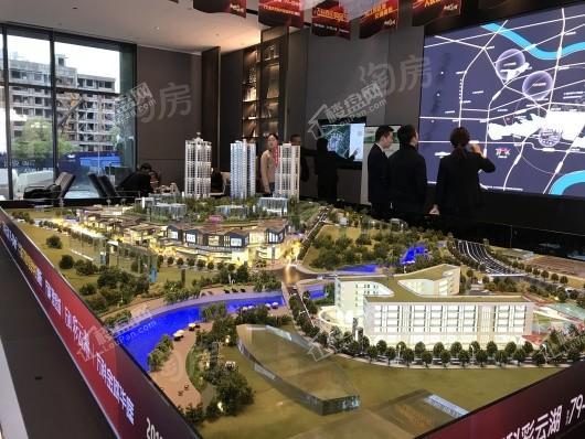 万科彩云湖实景图