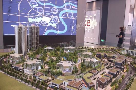 万科彩云湖实景图