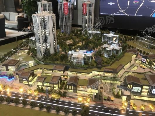 万科彩云湖实景图