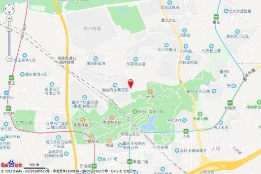 龙湖·尘林间位置图