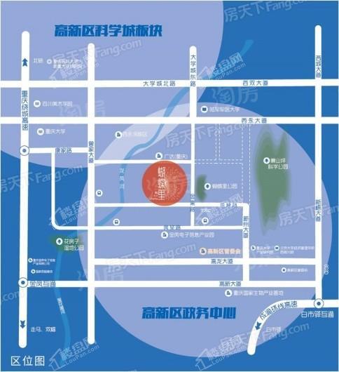 蝴蝶里位置图