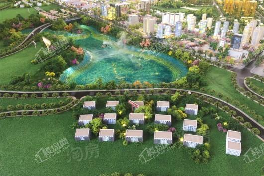 龙湖昱湖壹号实景图