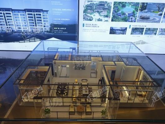 融创溪山春晓实景图