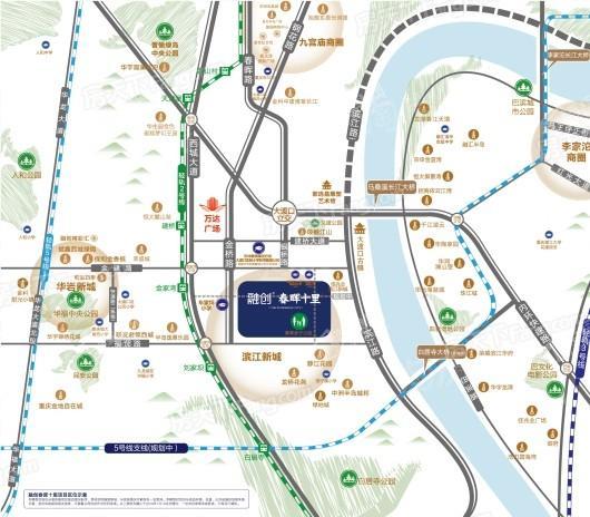 融创春晖十里商铺位置图