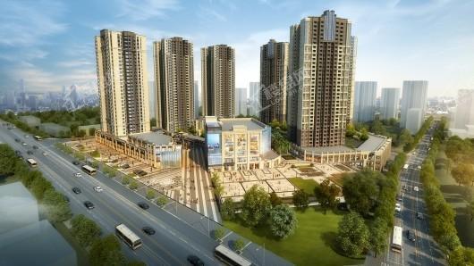 融创春晖十里商铺效果图
