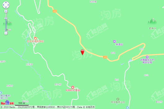 仙女山懒坝禅境艺术小镇位置图