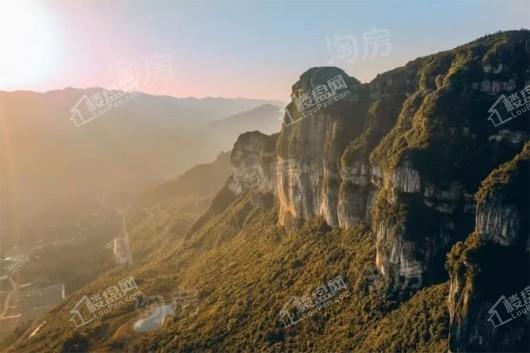 仙女山懒坝禅境艺术小镇实景图