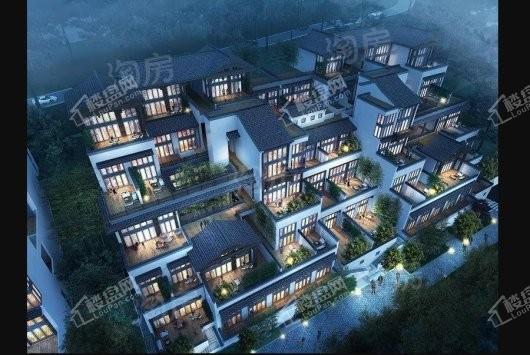 仙女山懒坝禅境艺术小镇效果图