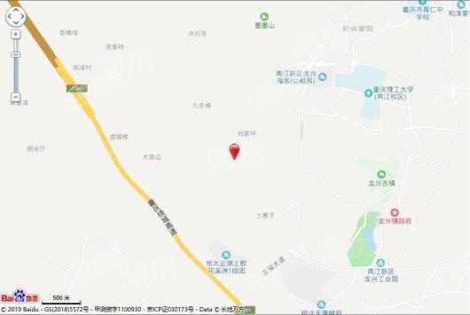 恒大云湖上郡位置图