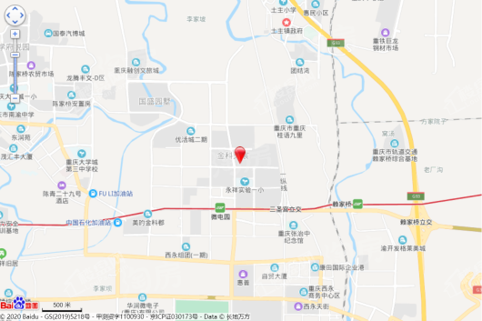 金科美的新天宸位置图