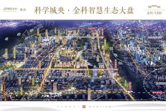 金科天壹府位置图