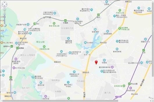 蓝光公园悦湖位置图
