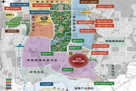 万科森林公园位置图