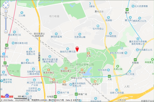 龙湖舜山府位置图