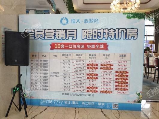 恒大翡翠湾实景图