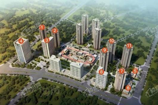 中建瑜和城效果图
