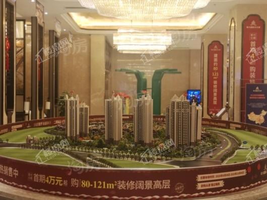 恒大国际文化城实景图