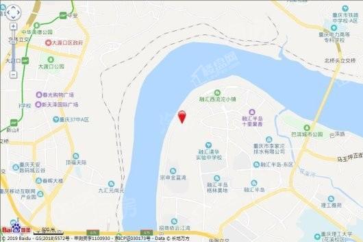 龙湖春江天镜位置图