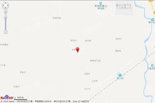 恒大御澜庭位置图