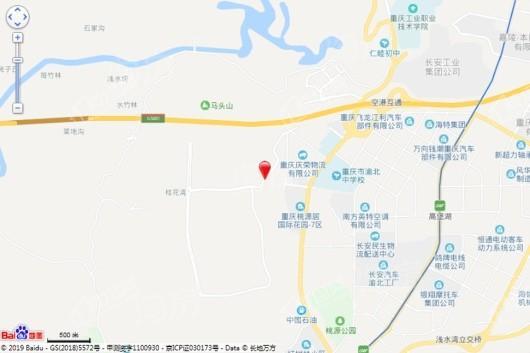 蓝光芙蓉公馆位置图