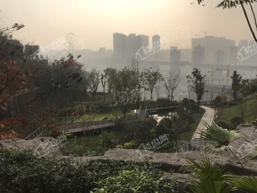 华侨城嘉陵江天实景图