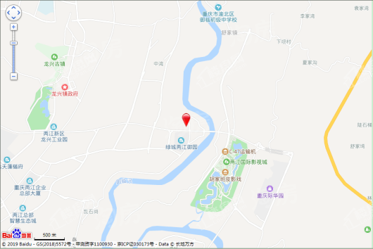 龙湖·長滩原麓位置图