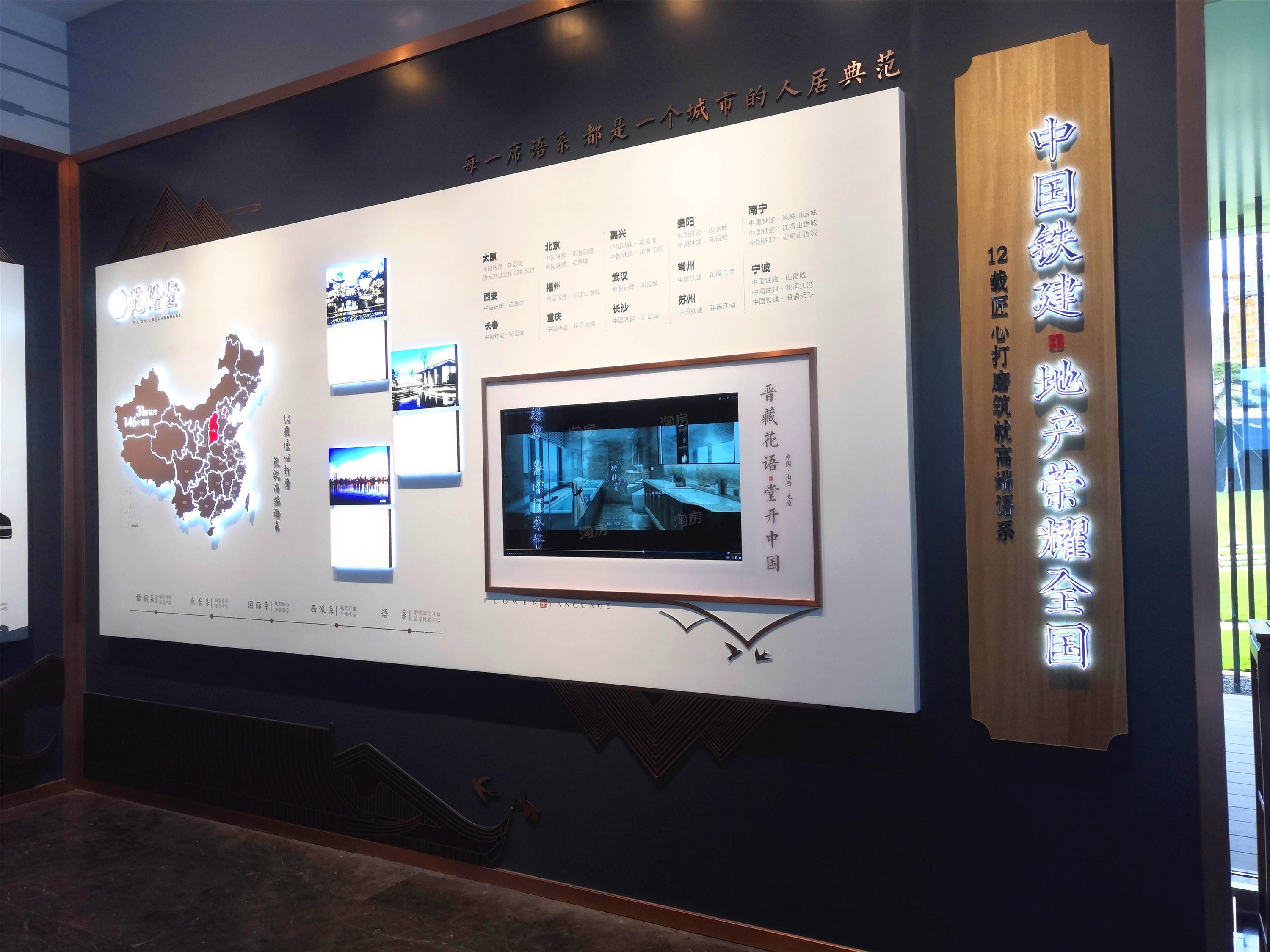中国铁建·花语堂实景图