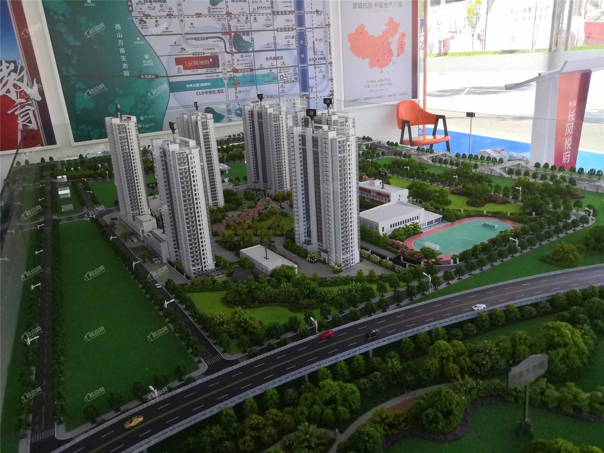 新城长风悦府实景图