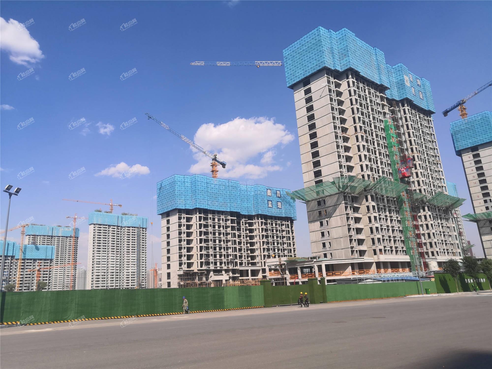 龙湖天鉅实景图