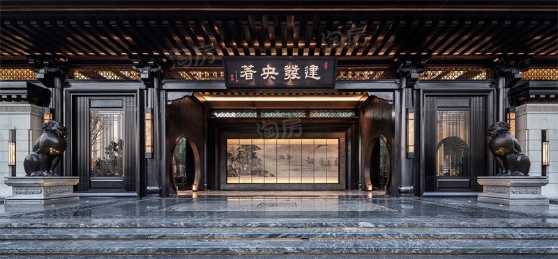 建发·央著实景图