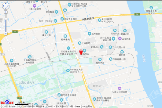 紫晶南园三期位置图