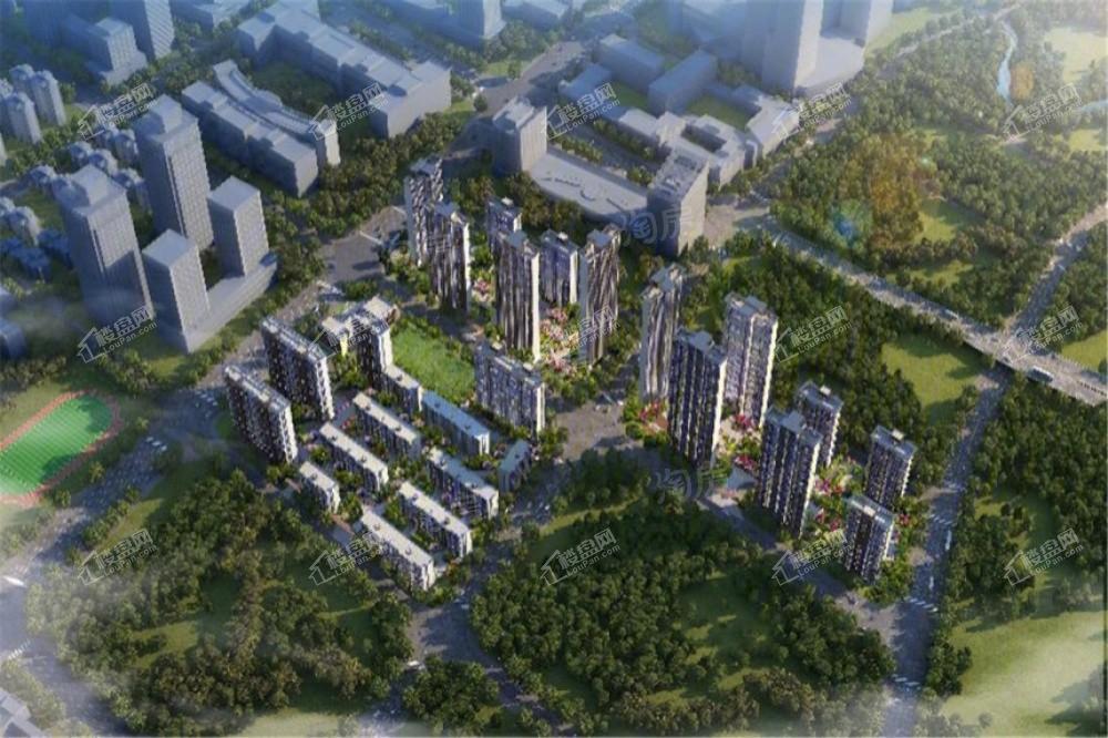 中粮中央公园祥云效果图