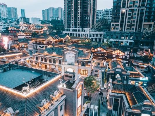 长嘉汇两江峯实景图