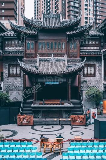 长嘉汇两江峯实景图