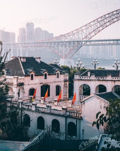长嘉汇两江峯实景图
