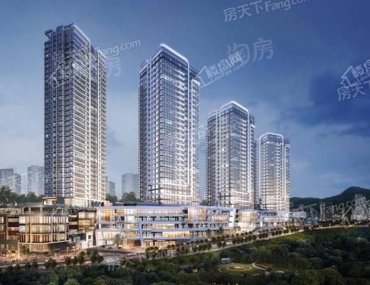 长嘉汇两江峯效果图