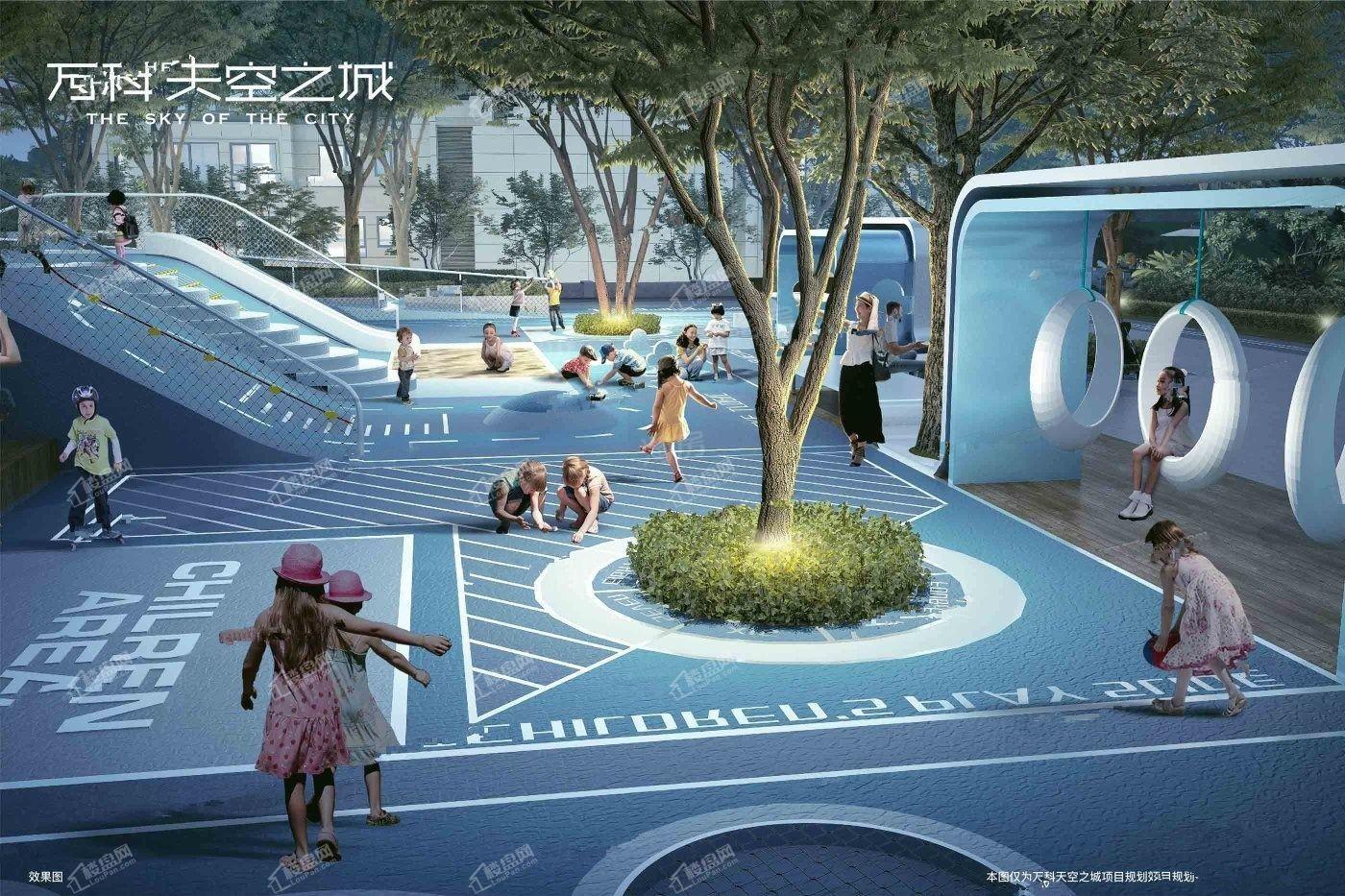 万科天空之城效果图