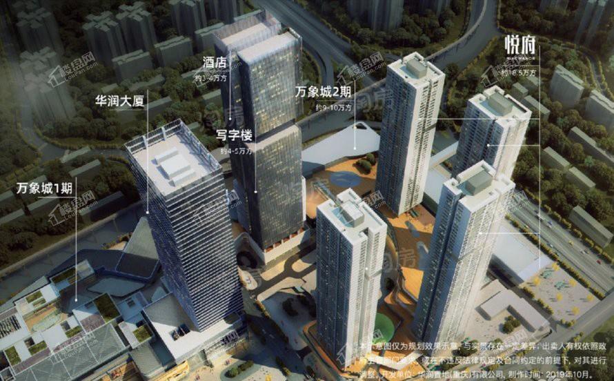 华润置地悦府效果图