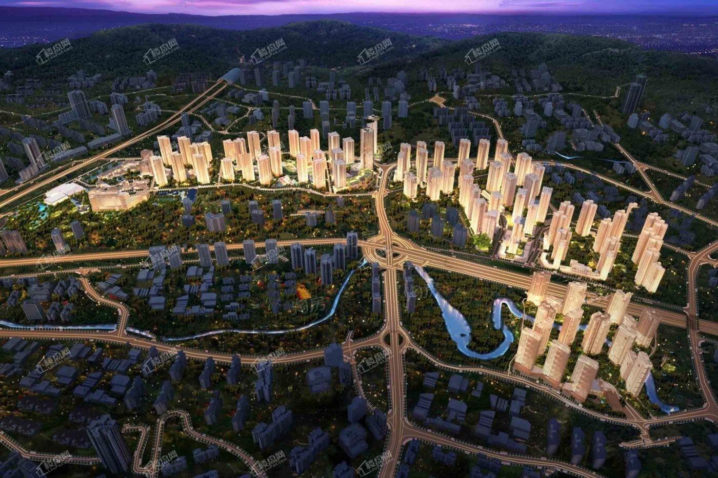融汇温泉城锦绣里二期效果图