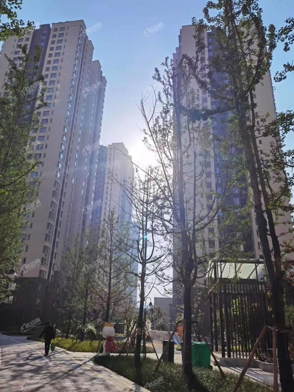 华融现代城实景图