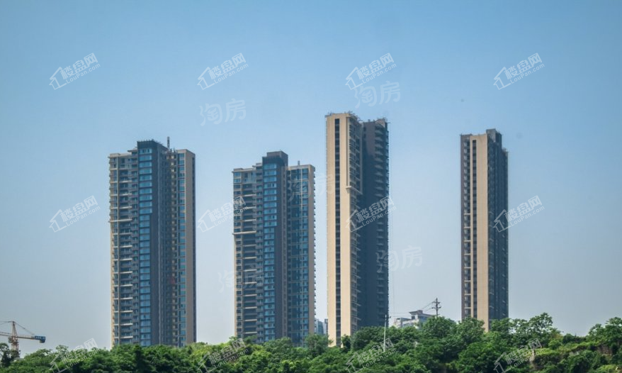 天安数码城江畔珑园实景图