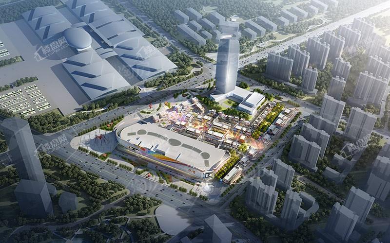 会展吾悦广场效果图
