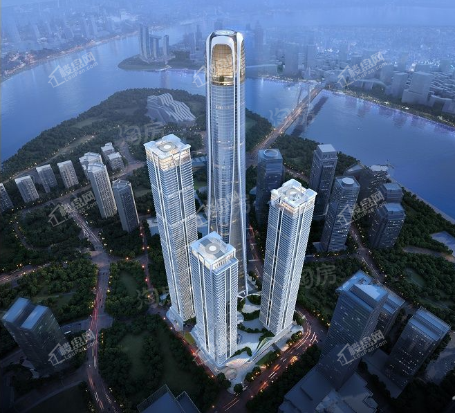 江北嘴国际金融中心A-ONE效果图