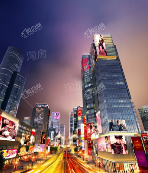 观音桥龙湖新壹街效果图