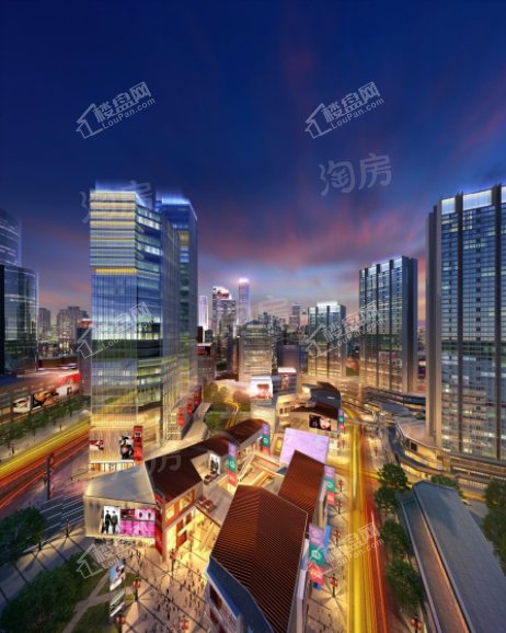 观音桥龙湖新壹街效果图